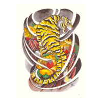 Asia-Style-Tattoo Sketchbook