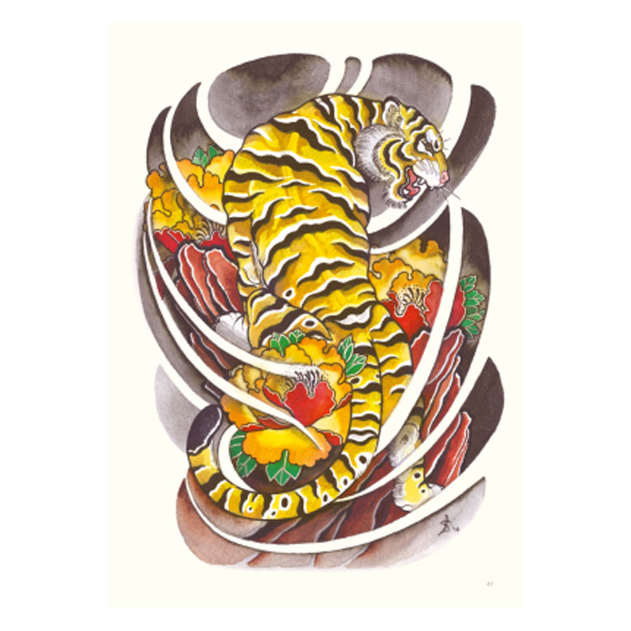 Asia-Style-Tattoo Sketchbook
