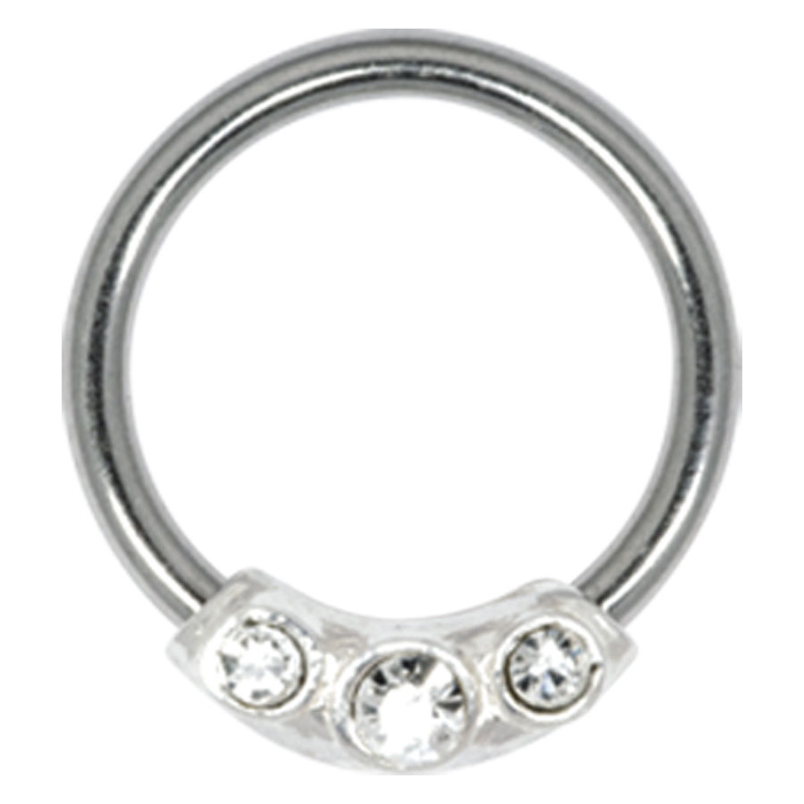 Steel Basicline® Closure Ring Silver Jewels