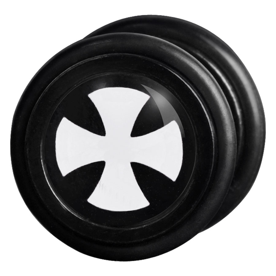 Steel Blackline® - Templar Cross white