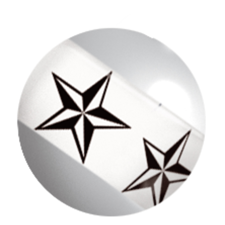 Image Stripy Nautical Star