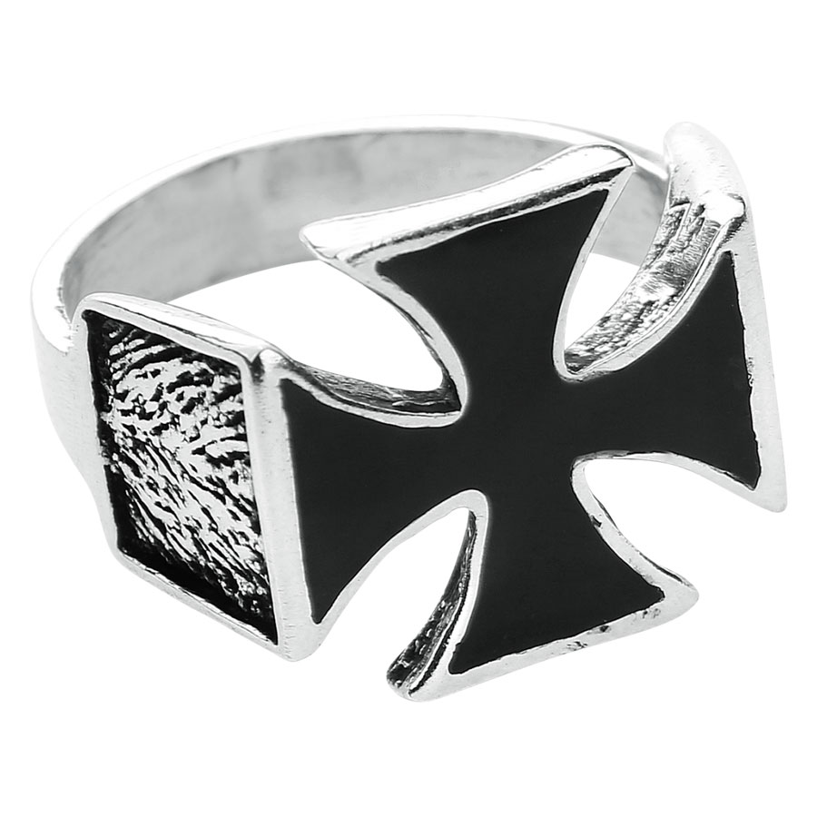 Steel Basicline® Iron Cross Ring