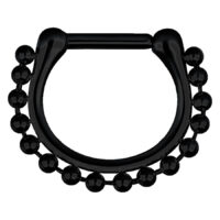 Steel Blackline® - Hinged Septum Shiny Chain