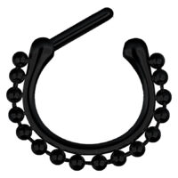 Steel Blackline® - Hinged Septum Shiny Chain