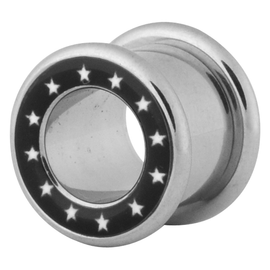 Steel Basicline® Tunnel White Stars