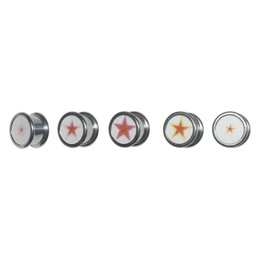 Steel Basicline® Video Canister Red Star