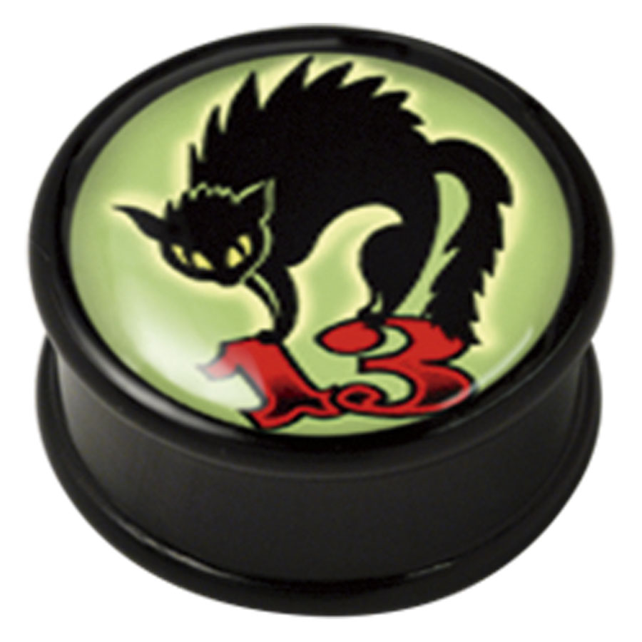 PMMA Ikon Earplug 49 Black Cat