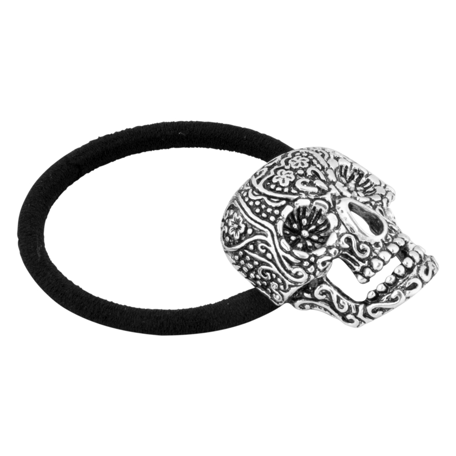 Tattooed Skull Hair Tie