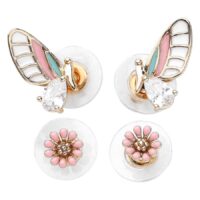 Butterfly Earrings Set