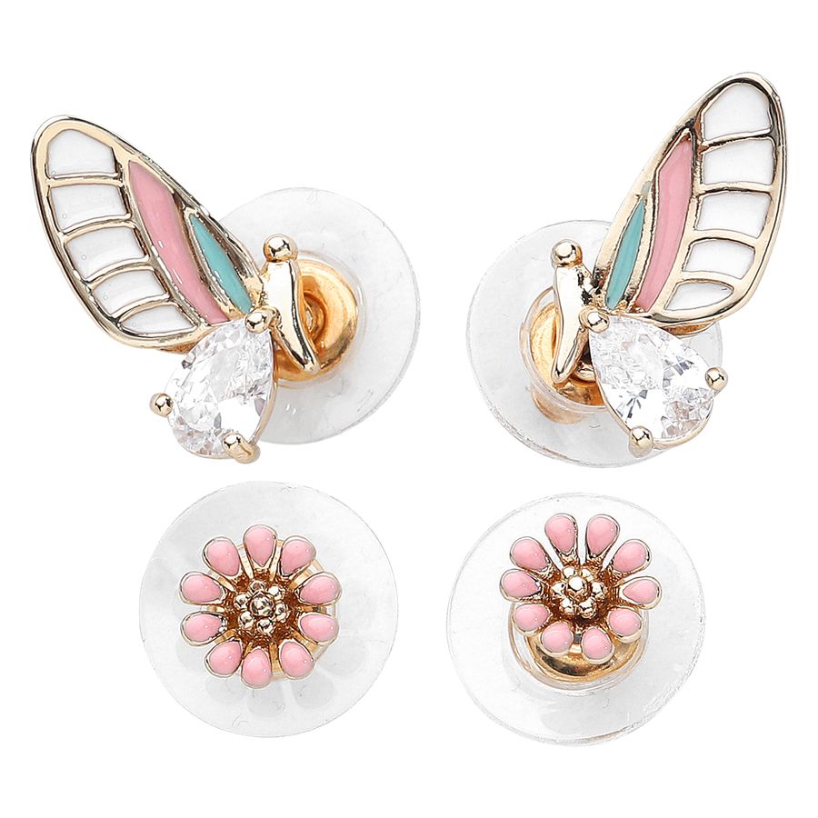 Butterfly Earrings Set