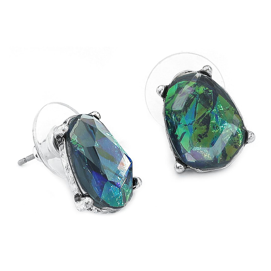 Crystal Opalite Earstuds