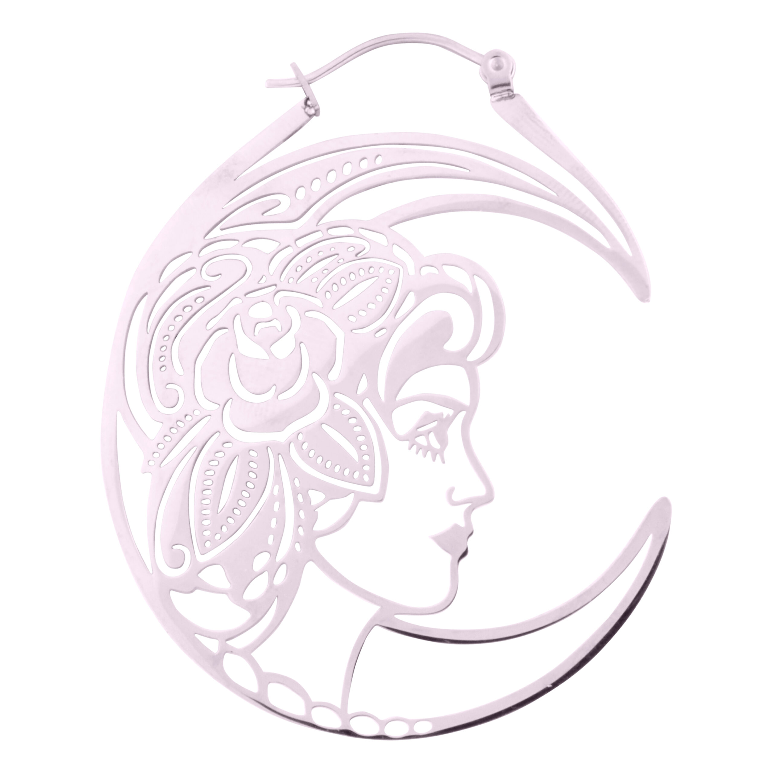 Skull Couple Hoops Skull Couple Hoops