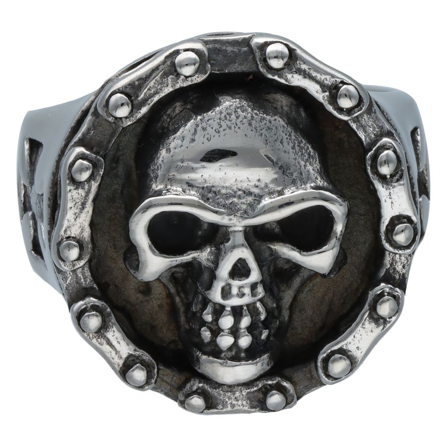Skull Machine Ring