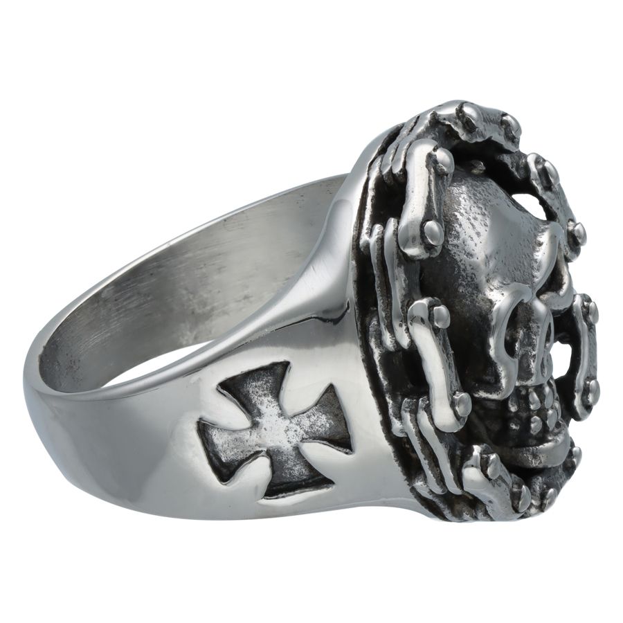 Skull Machine Ring