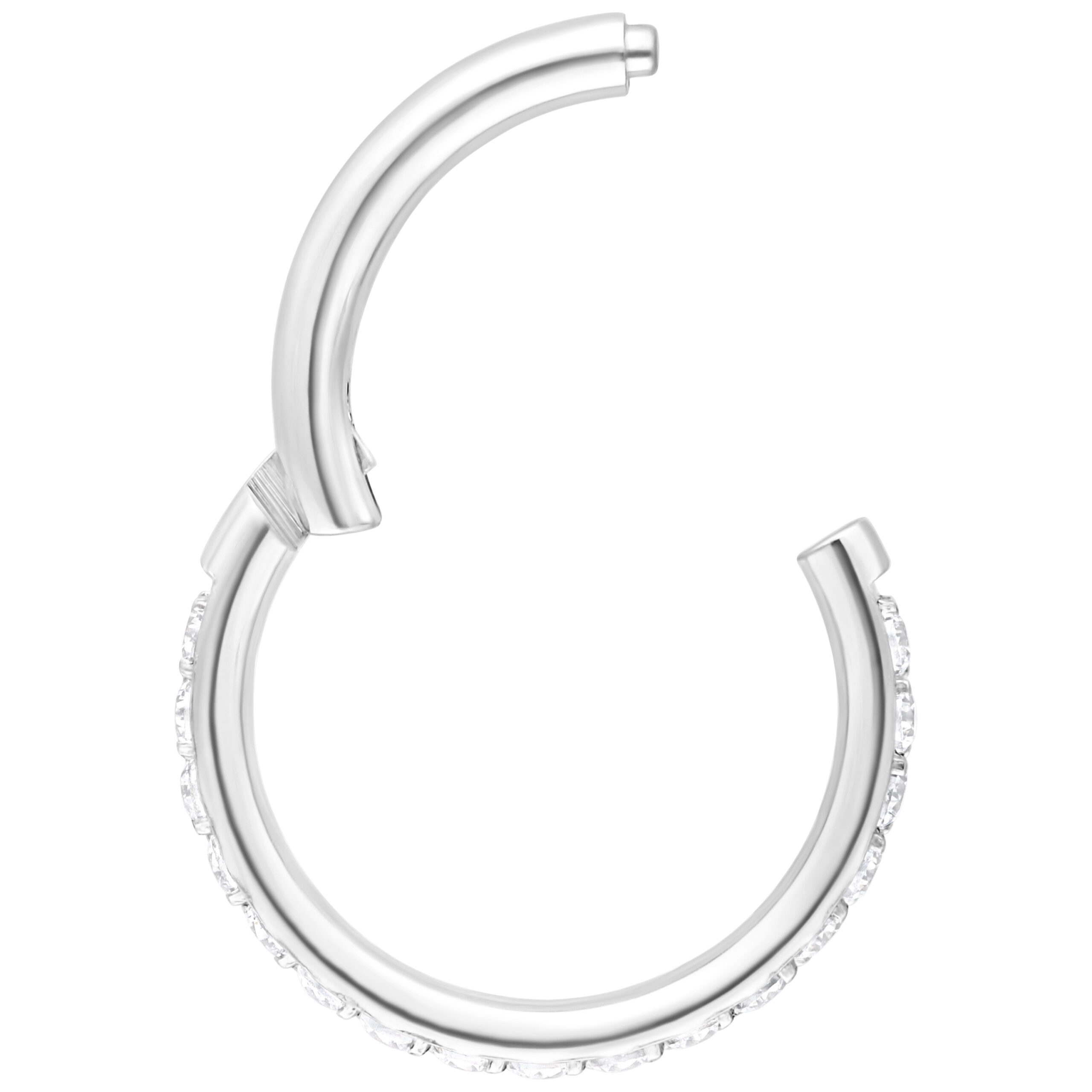 Aro para Conch con Cristales Engastados en Pavé Aro para Conch con Cristales Engastados en Pavé