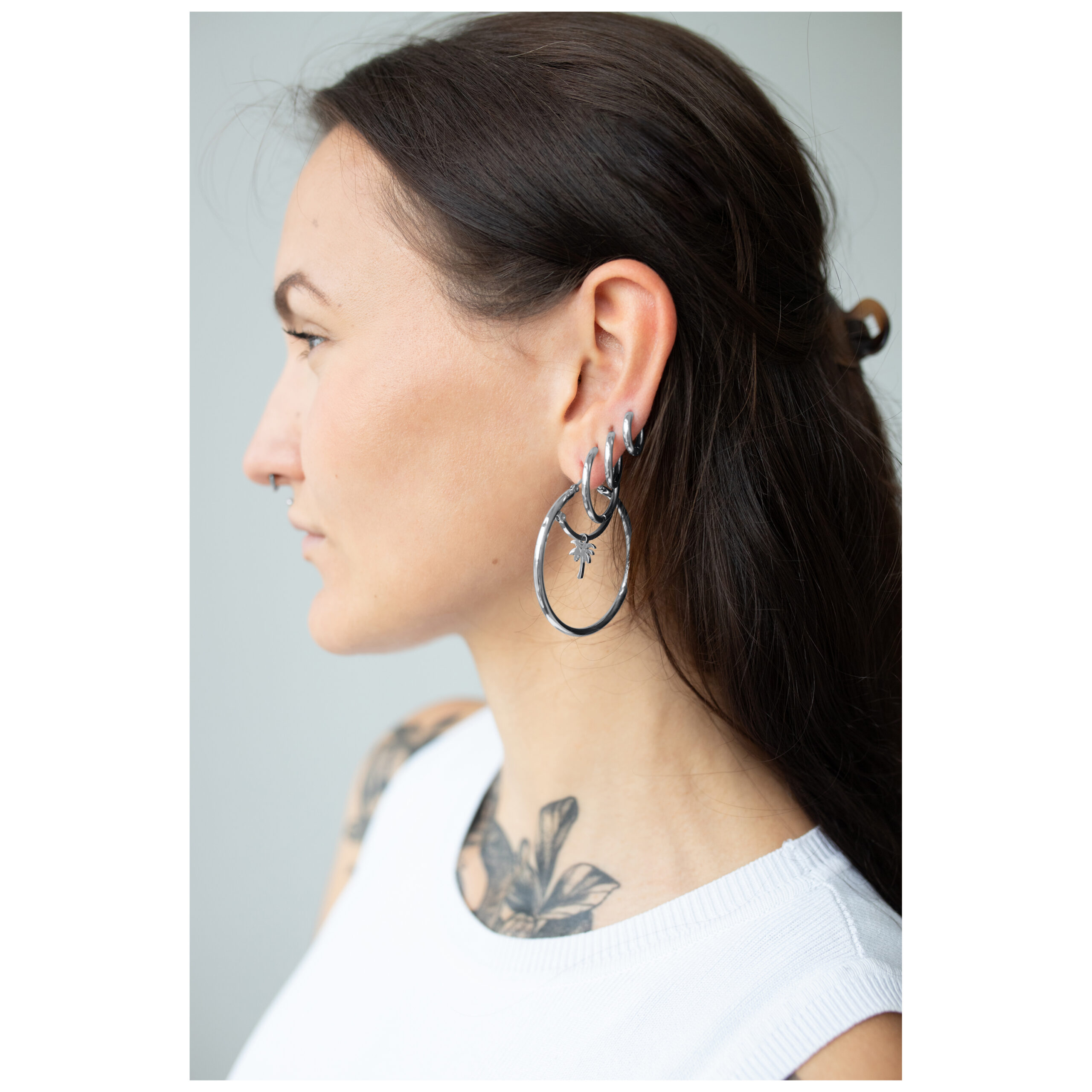 Basic Hoops with Hinge 45 MM Basic Hoops with Hinge 45 MM