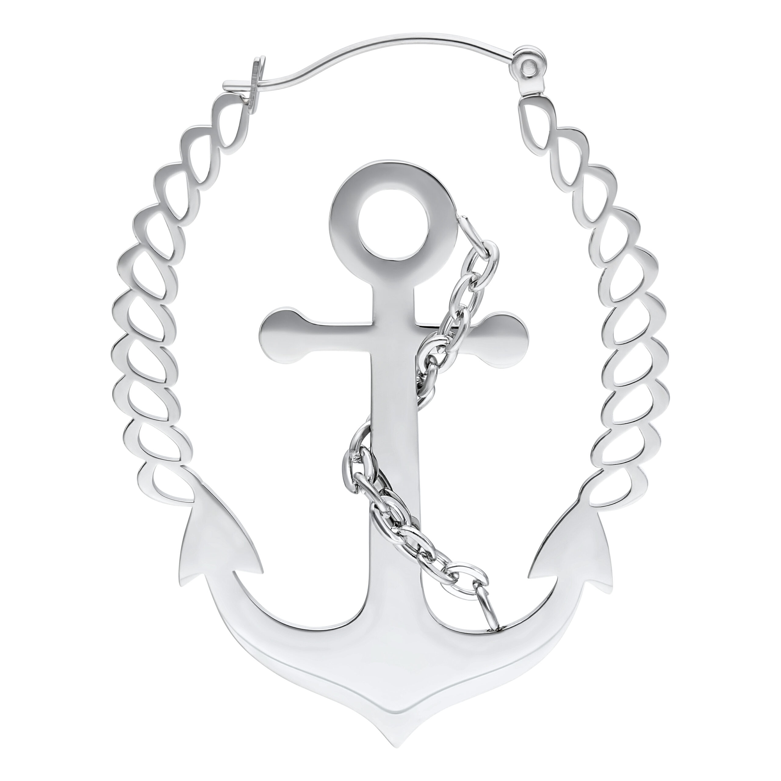 Chain Anchor Hoops Chain Anchor Hoops