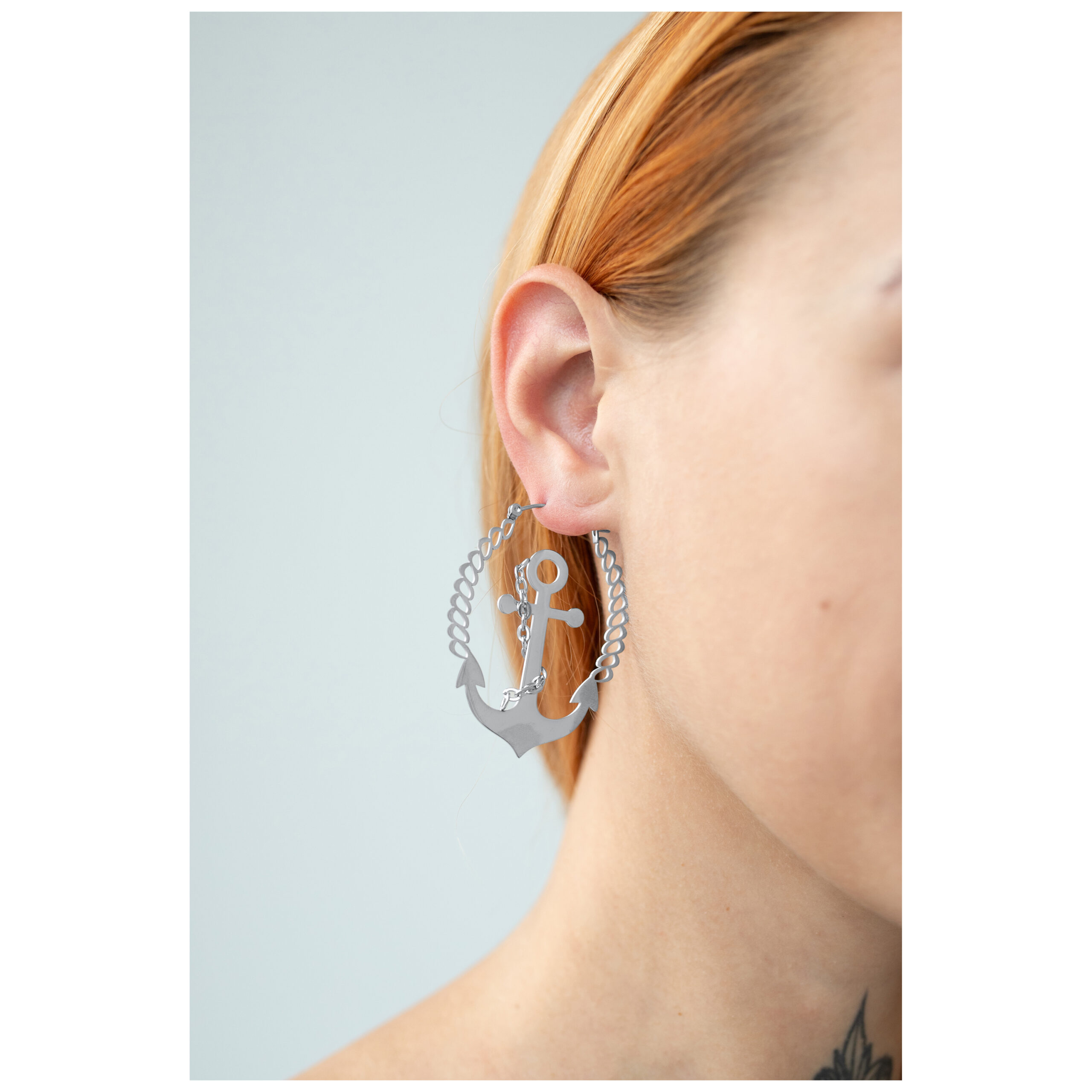 Chain Anchor Hoops Chain Anchor Hoops