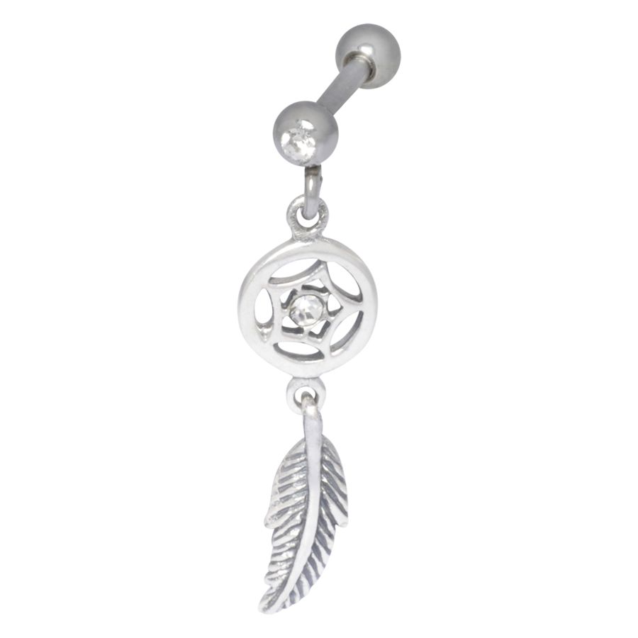 Ear Dreamcatcher Silver Ear Dreamcatcher Silver