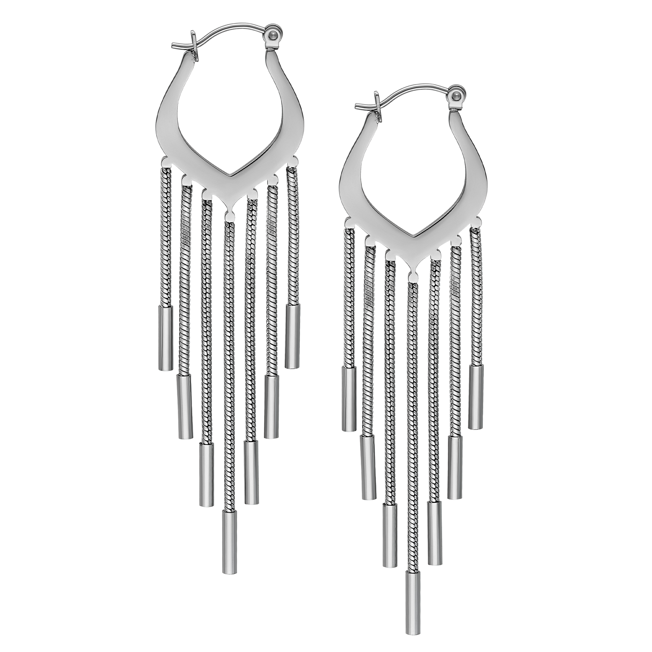 Snakechain Hoops Snakechain Hoops