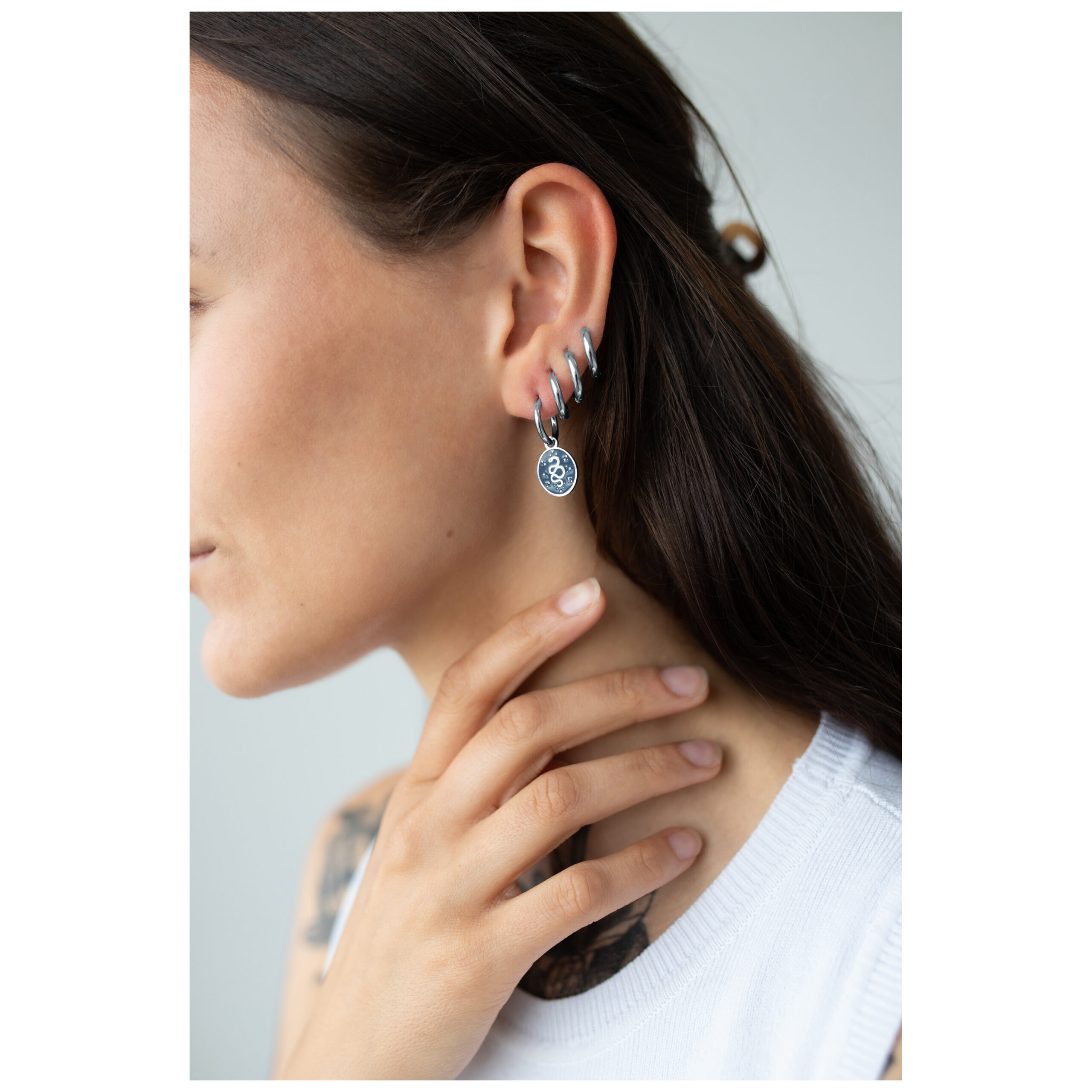 Little Mystic Snake Hoops Little Mystic Snake Hoops