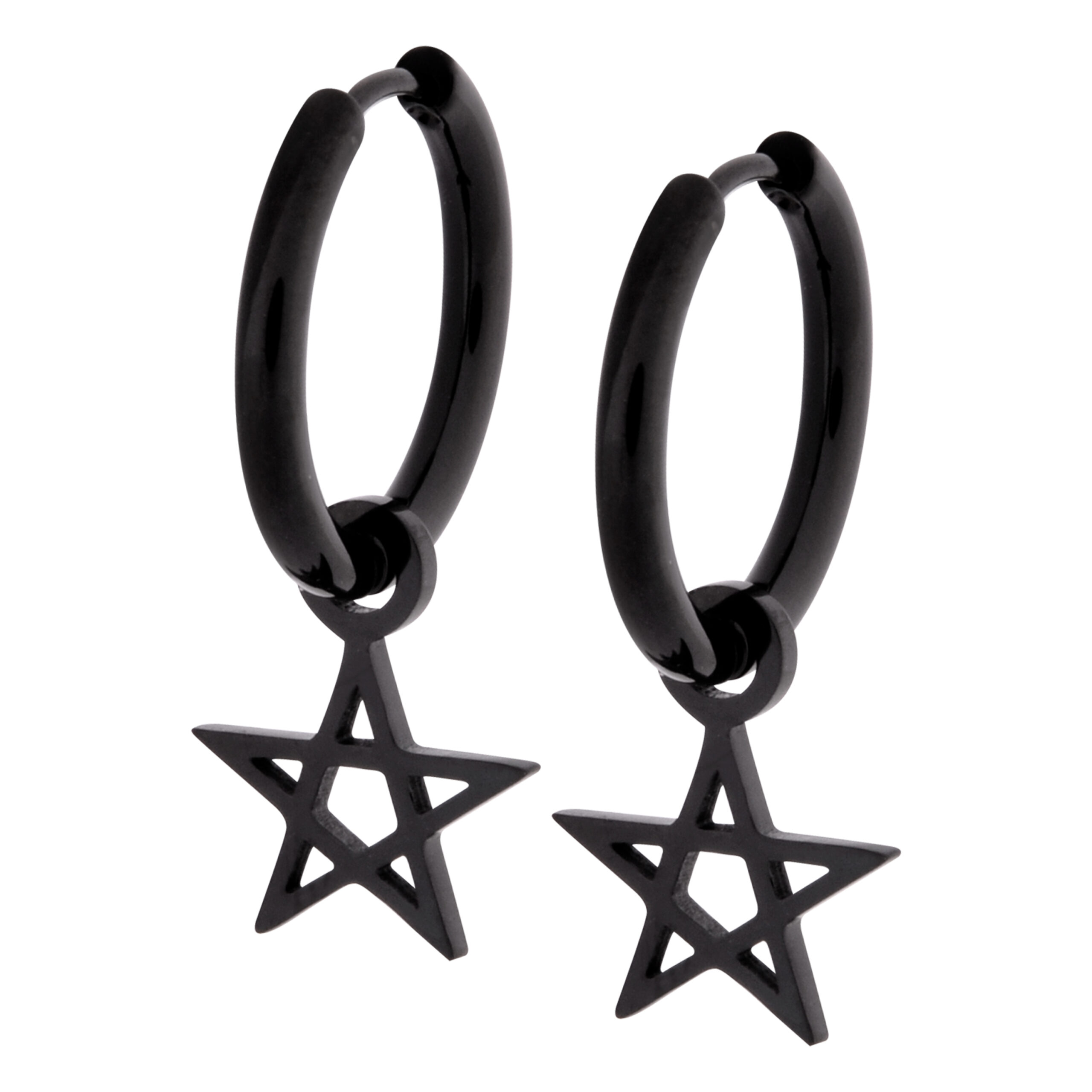 Little Pentagram Hoops Little Pentagram Hoops