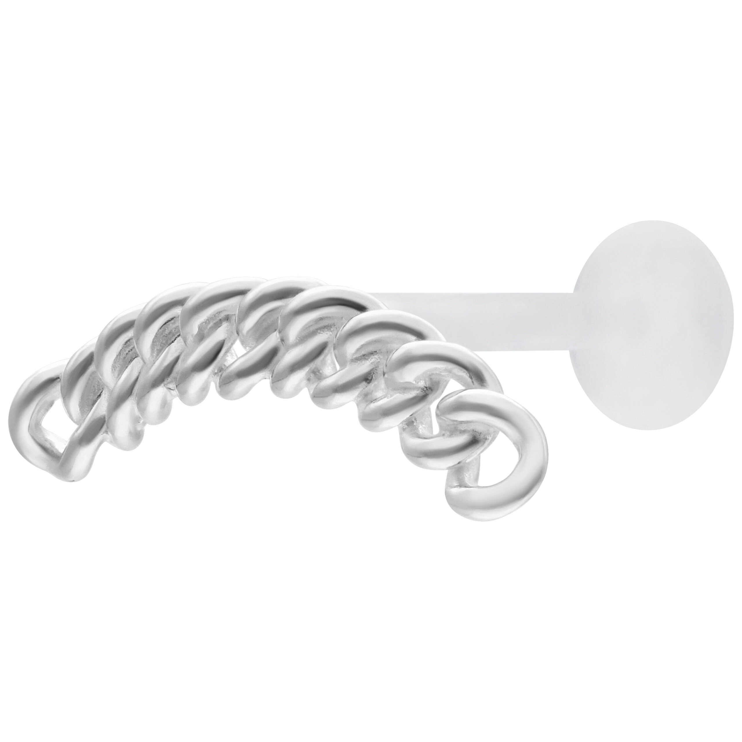 Chunky Chain Push Fit Labret Chunky Chain Push Fit Labret