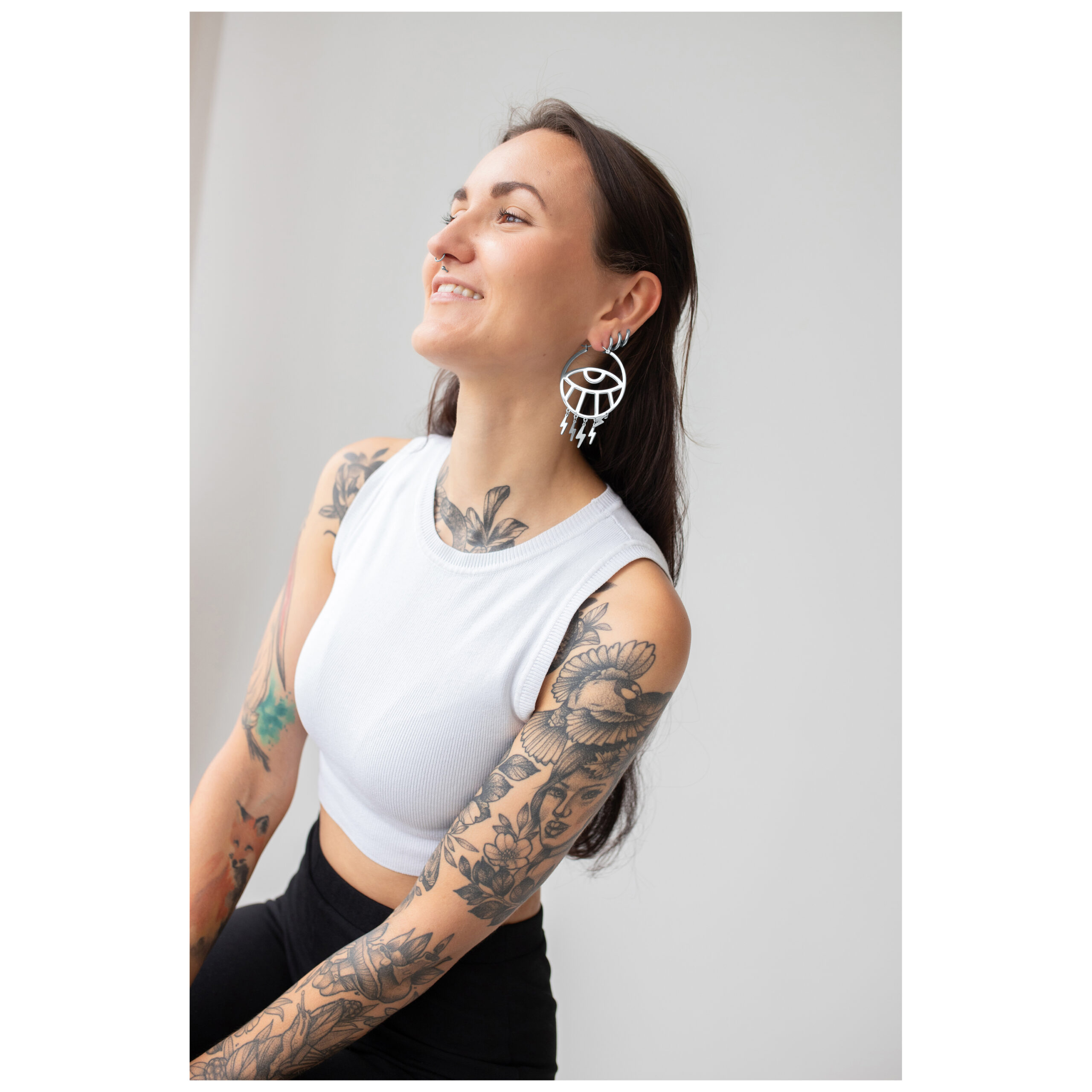 Thunderflash Eye Hoops Thunderflash Eye Hoops