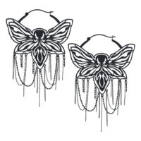 Moth Chain Hoops