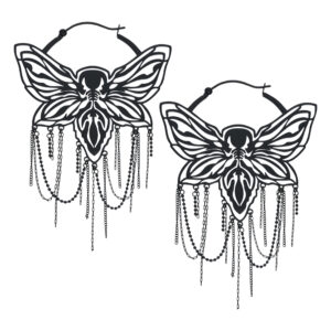 Moth Chain Hoops 