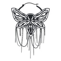 Moth Chain Hoops