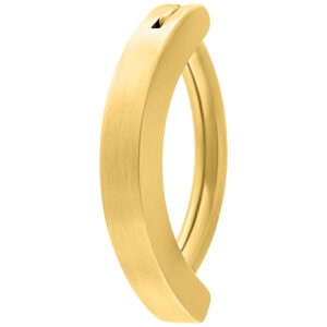 Plain Belly Arch Clicker - Oro