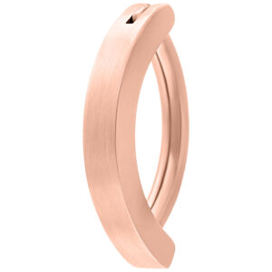 Plain Belly Arch Clicker - Oro Rosa