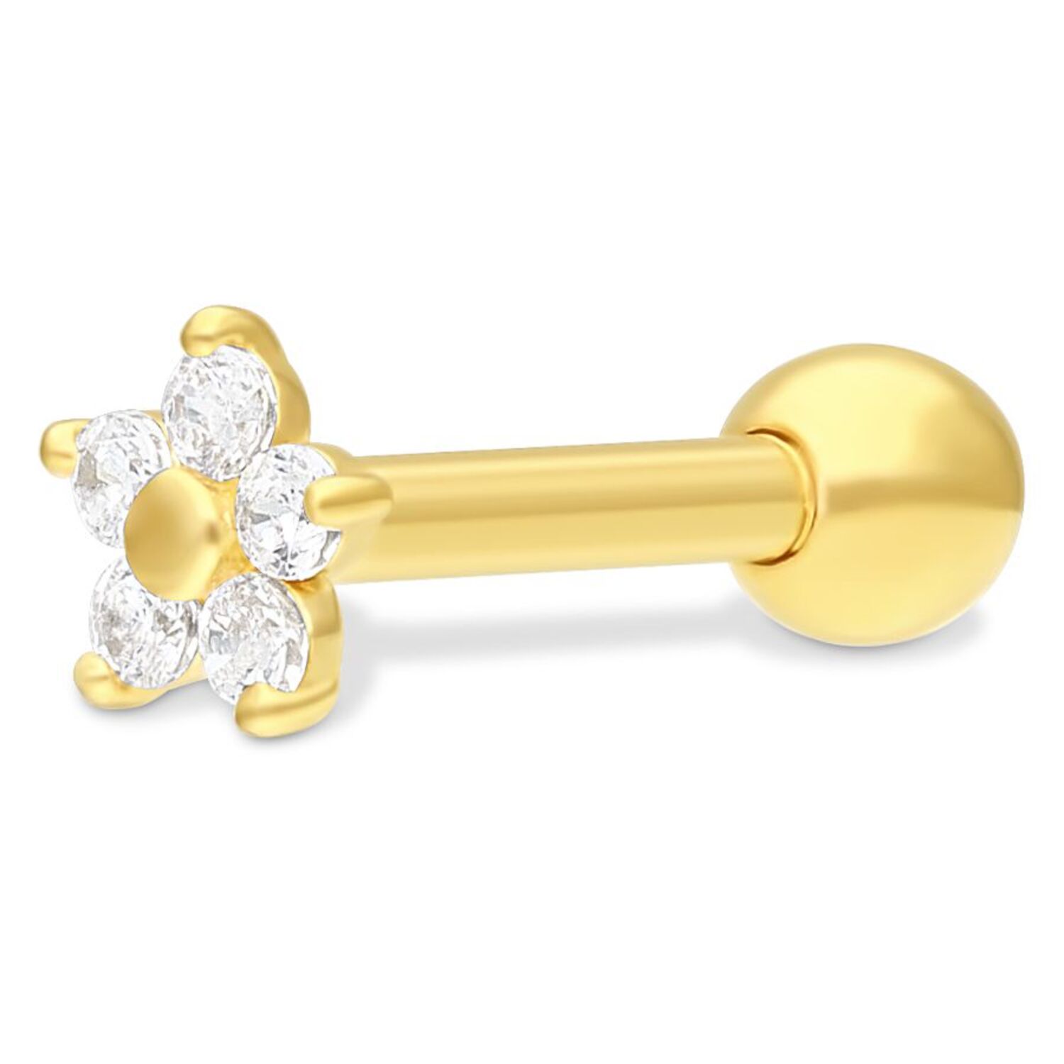 18k Crystal Flower 18k Crystal Flower