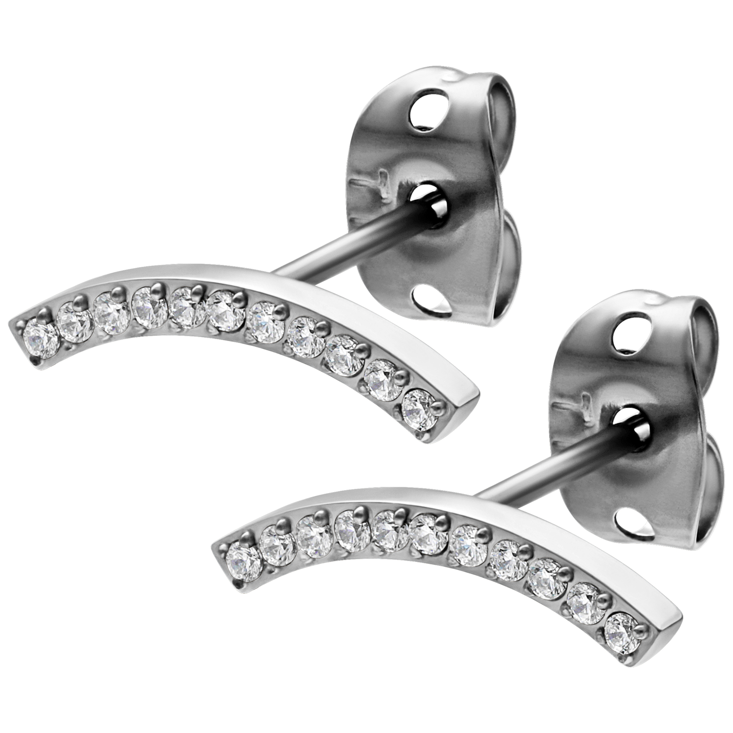 Crystal Arch Earstuds Crystal Arch Earstuds