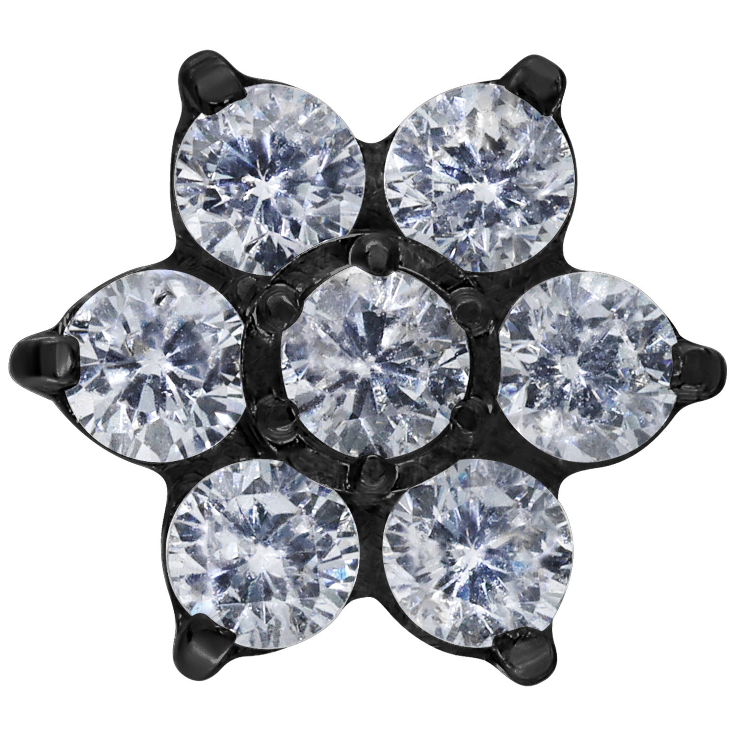 Push Fit Crystal Flower Attachment Push Fit Crystal Flower Attachment