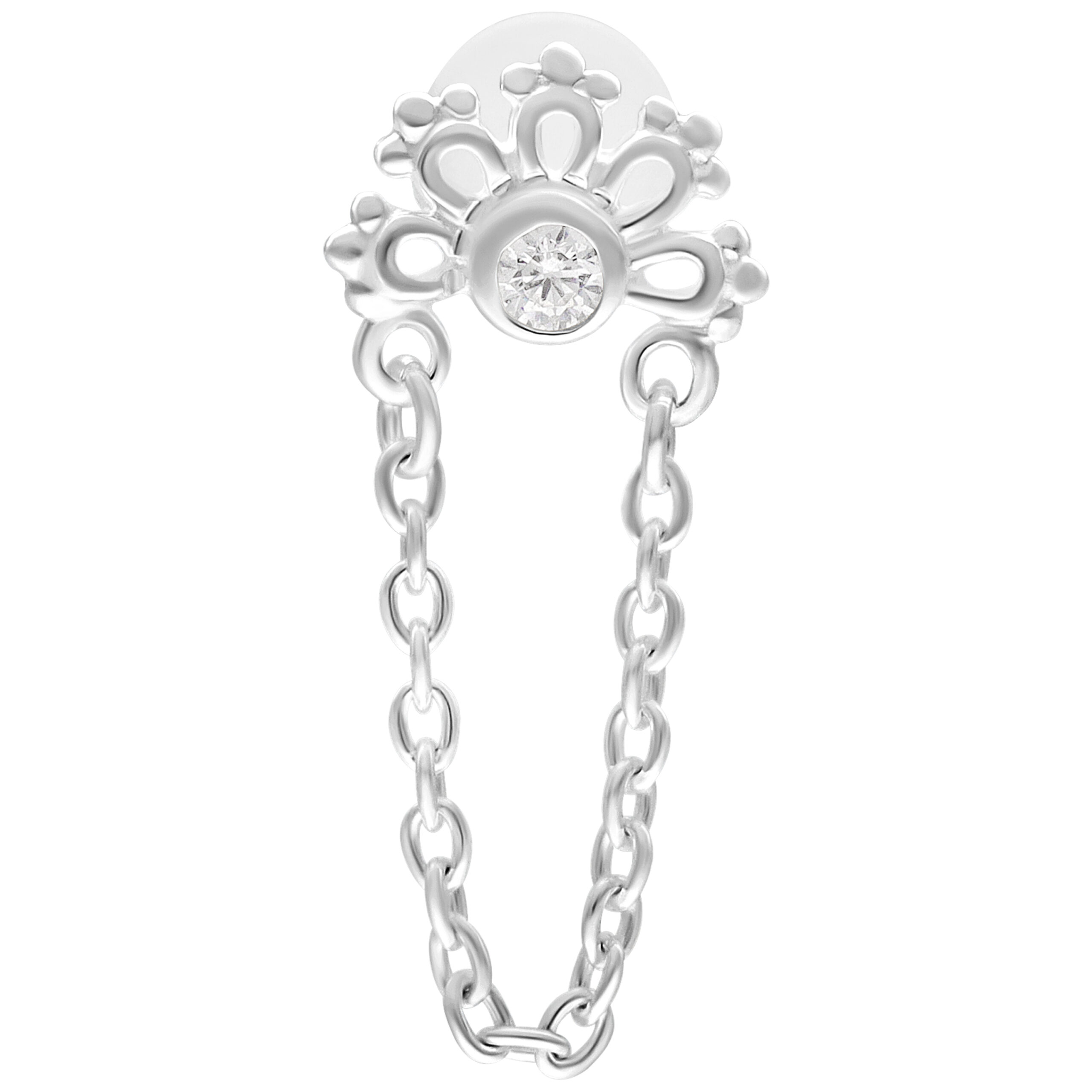 Crystal Sunrise Push Fit Labret Crystal Sunrise Push Fit Labret