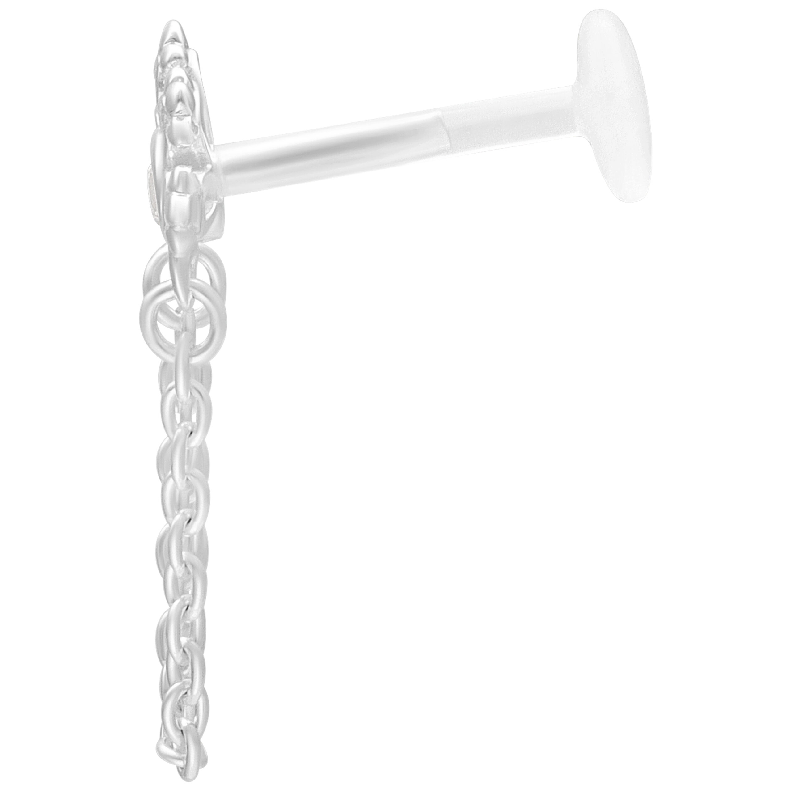 Crystal Sunrise Push Fit Labret Crystal Sunrise Push Fit Labret