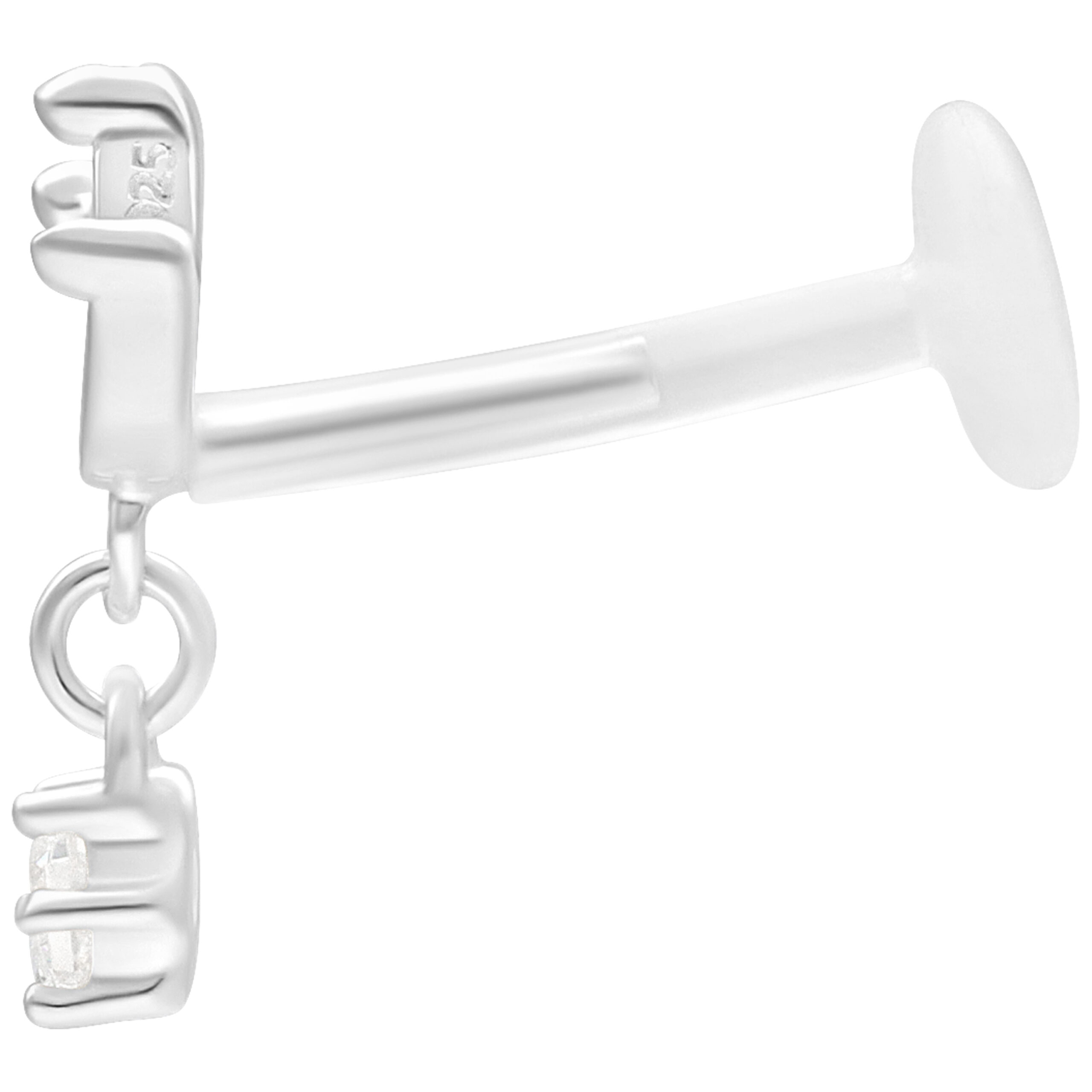 Lotus Push Fit Labret Lotus Push Fit Labret