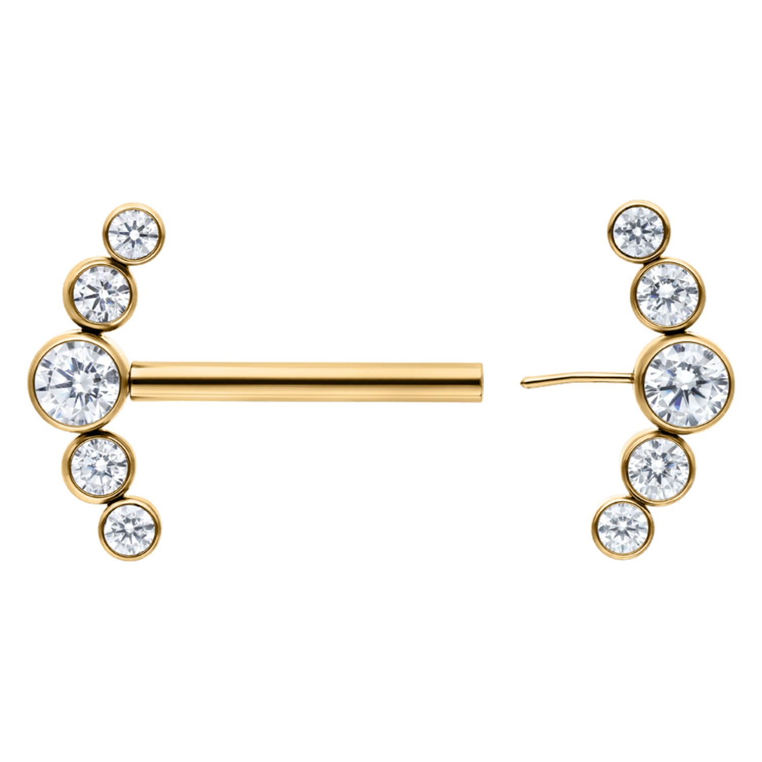 Penta Crystal Barbell Penta Crystal Barbell