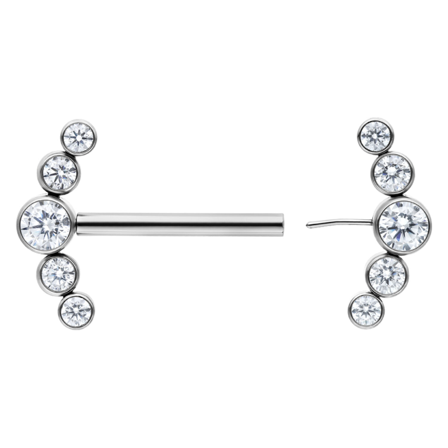 Penta Crystal Barbell Penta Crystal Barbell
