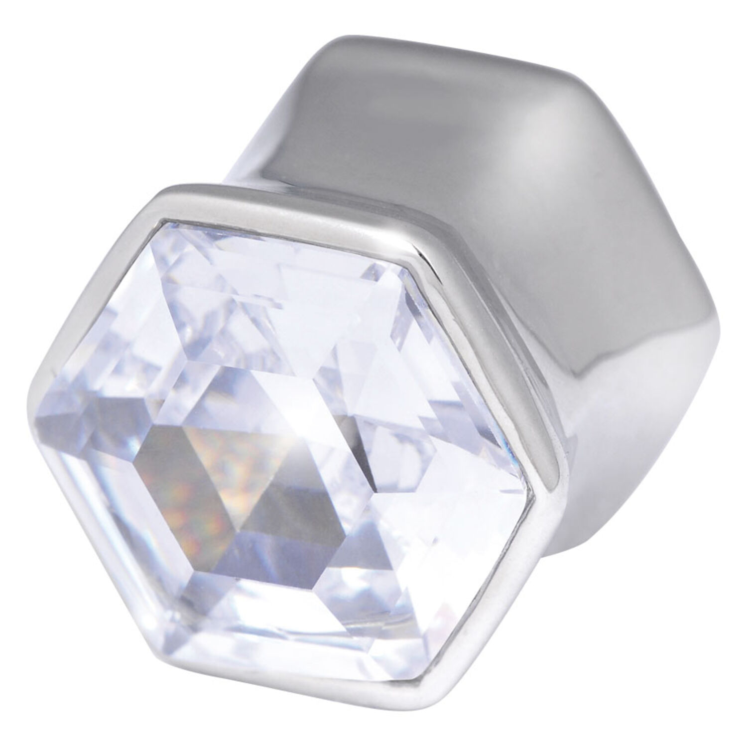 Steel Basicline® Jewelled Hexagon Plug Steel Basicline® Jewelled Hexagon Plug
