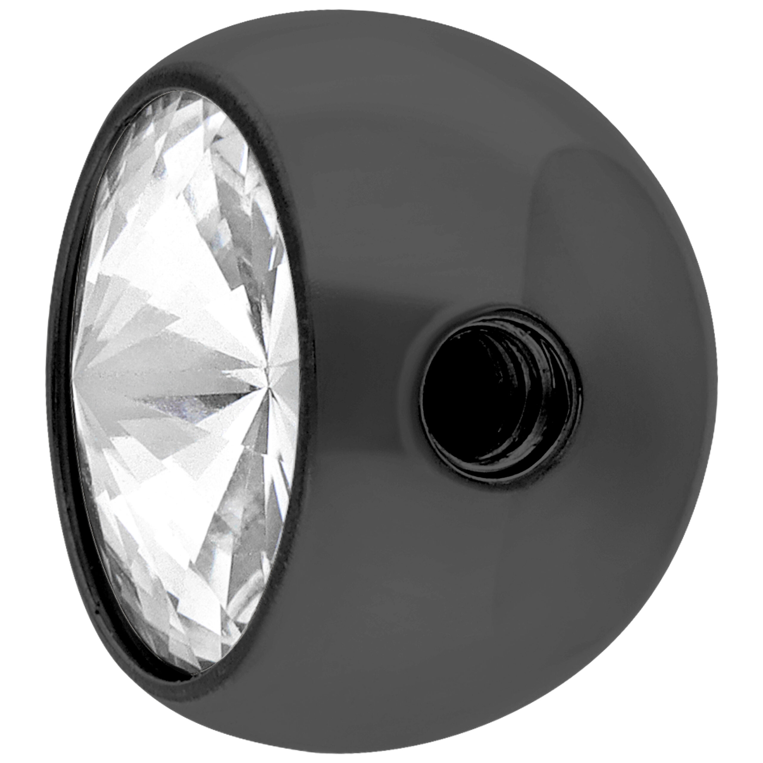 Jewelled Ball Side Threaded Jewelled Ball Side Threaded