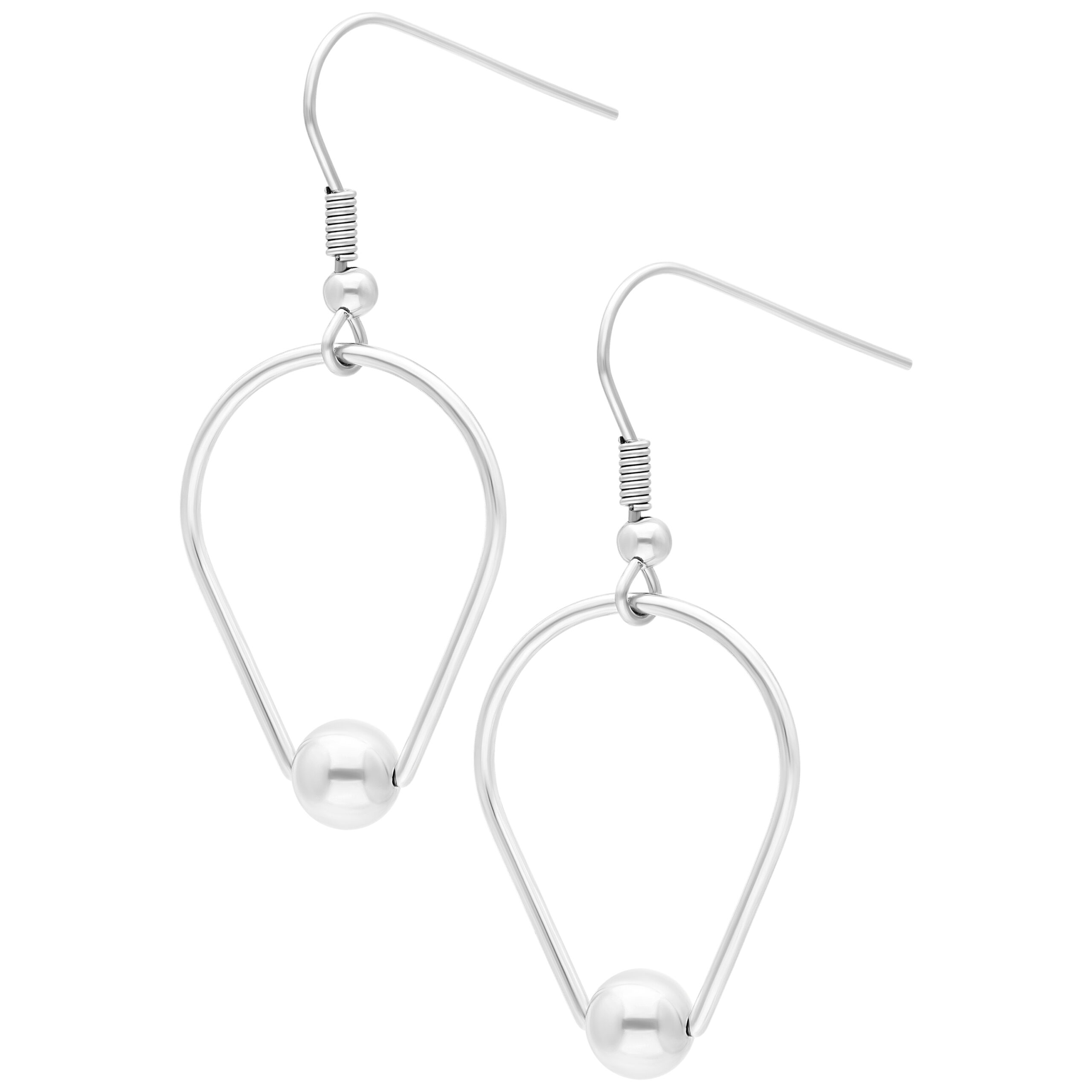 Teardrop-Ring Earrings Teardrop-Ring Earrings