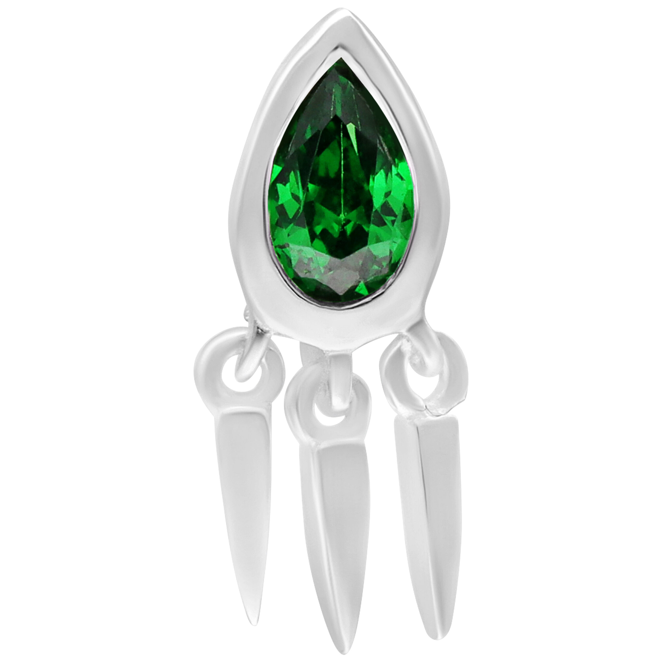 Push Fit Crystal Green Emerald Attachment Push Fit Crystal Green Emerald Attachment