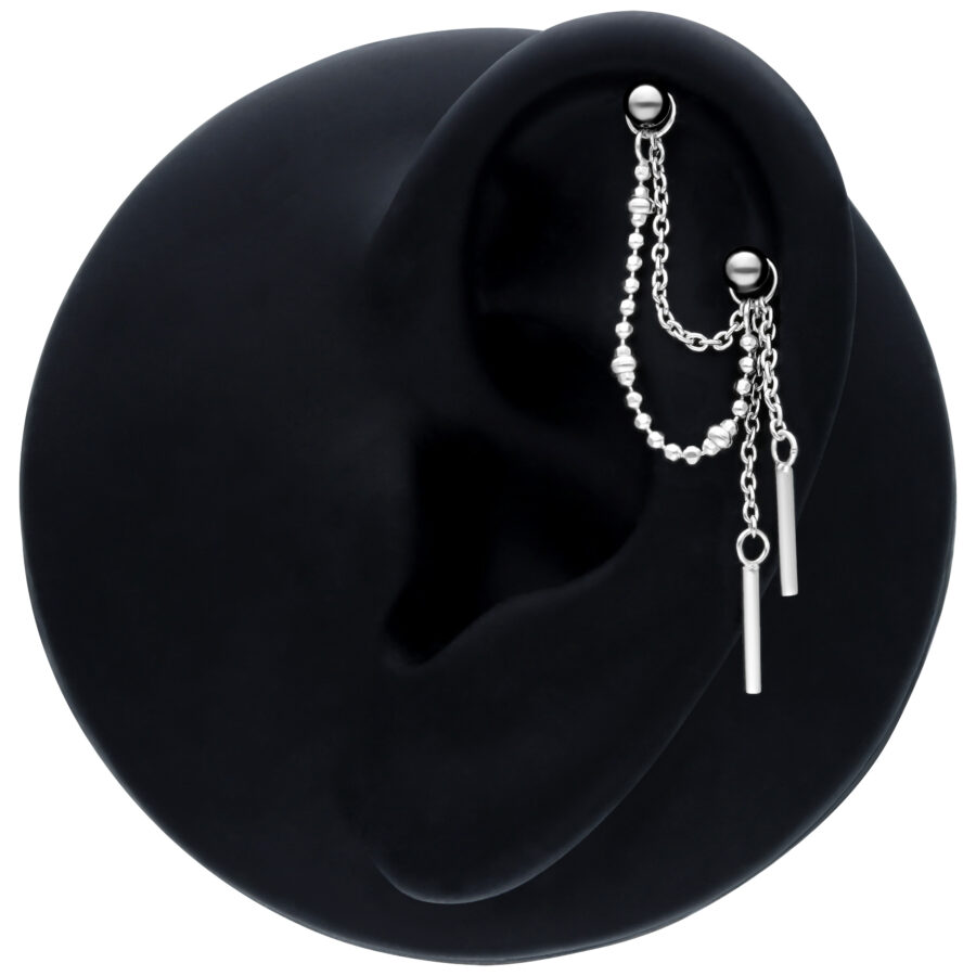 Dangling Piercing Connection Chain