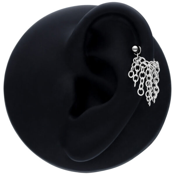 Cadena con Borlas para Piercing