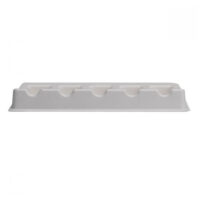 Caja de Soporte para Cartuchos 50 Unidades Soporte blanco para cartuchos de 50 unidades sobre fondo neutro