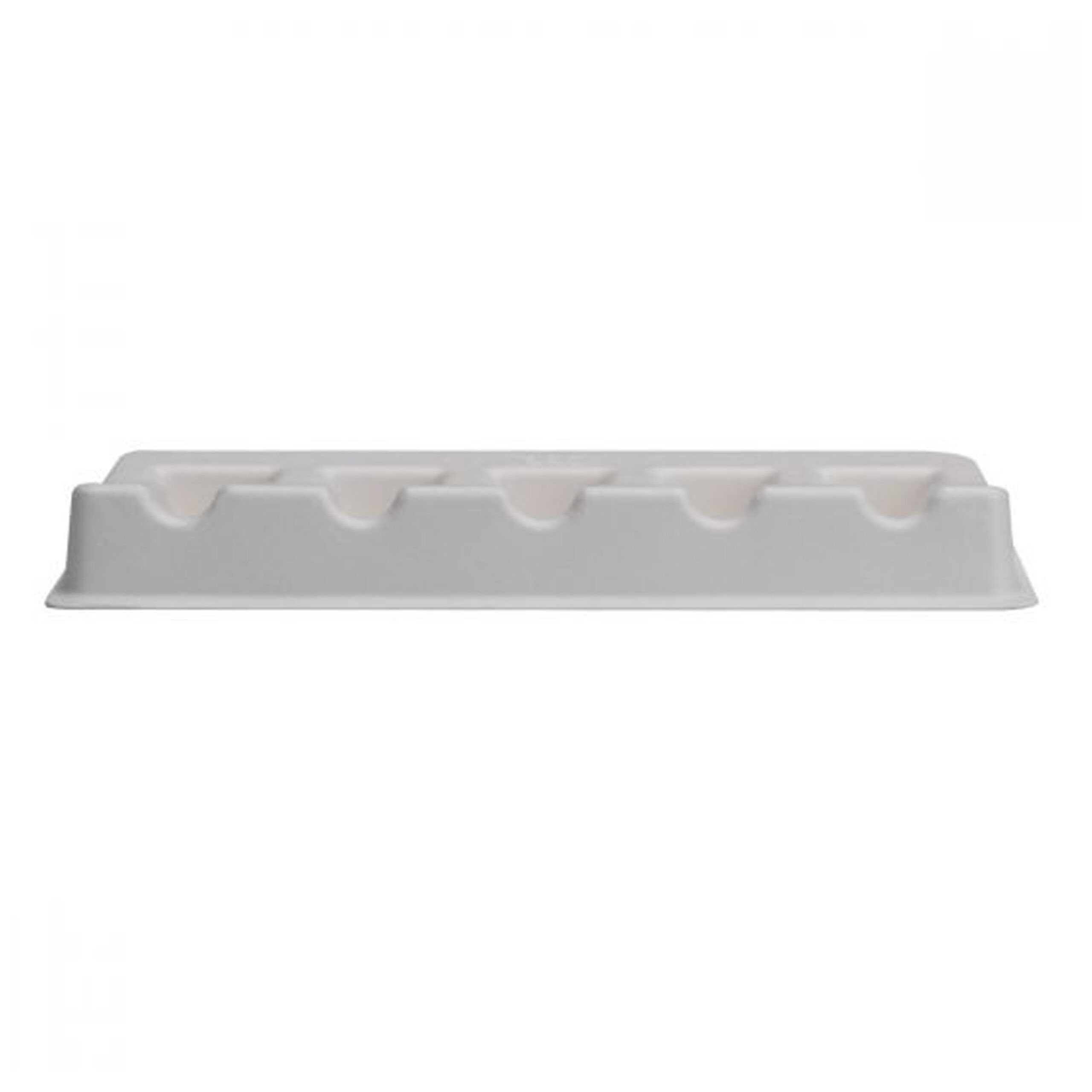Caja de Soporte para Cartuchos 50 Unidades Soporte blanco para cartuchos de 50 unidades sobre fondo neutro