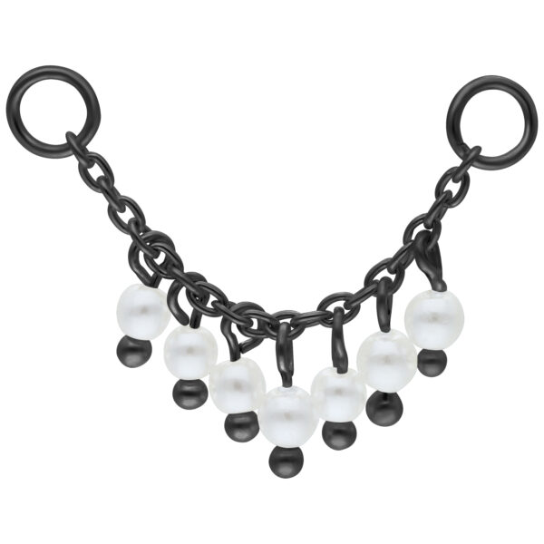 Cadena con Mini Perlas para Piercing